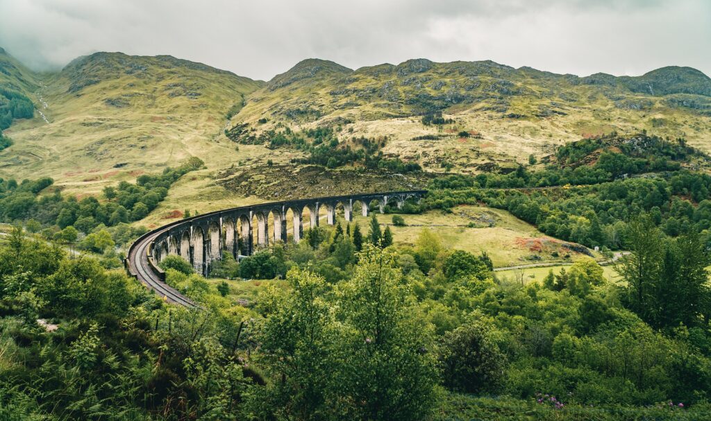 Schottland Viadukt