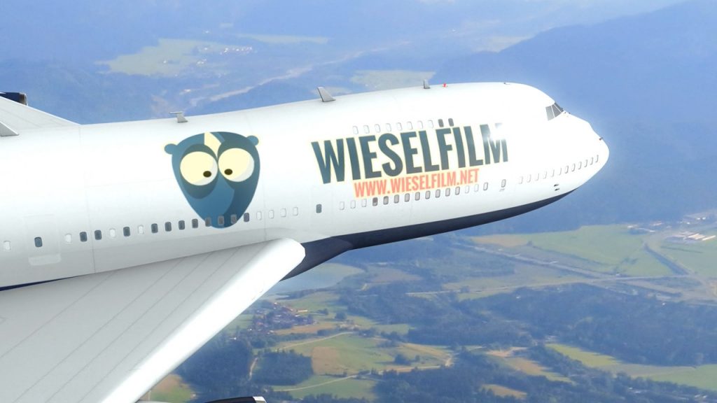 Wieselfilm Flugzeug