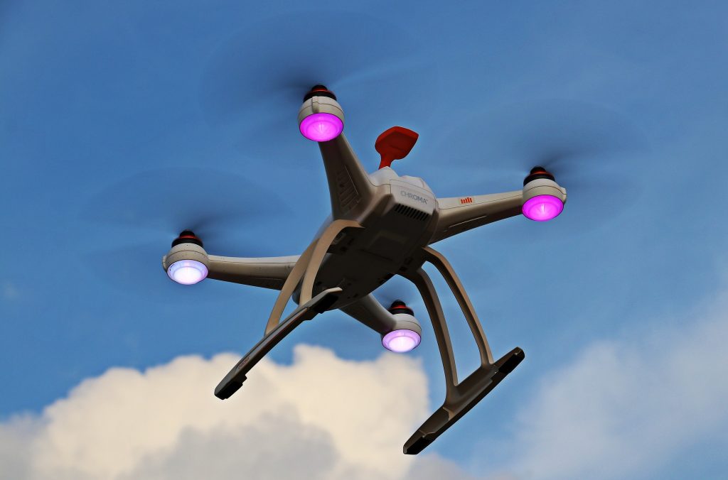 Drohne gesichtet