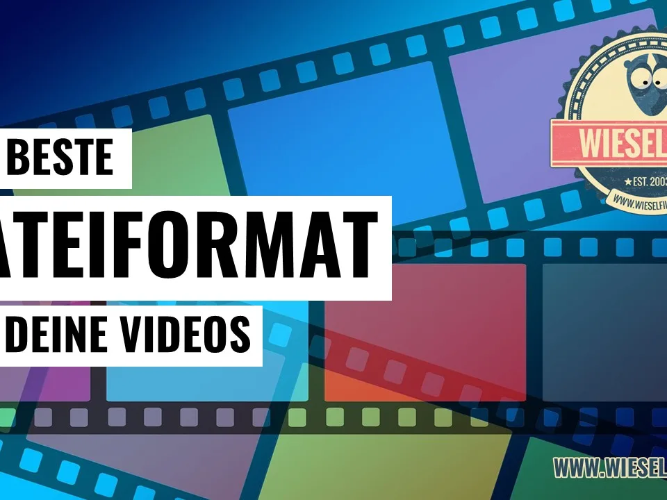 Dateiformat fuer deine Videos