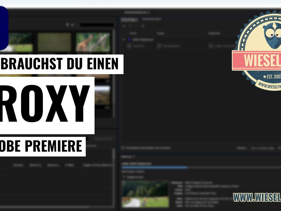 Proxy in Adobe Premiere