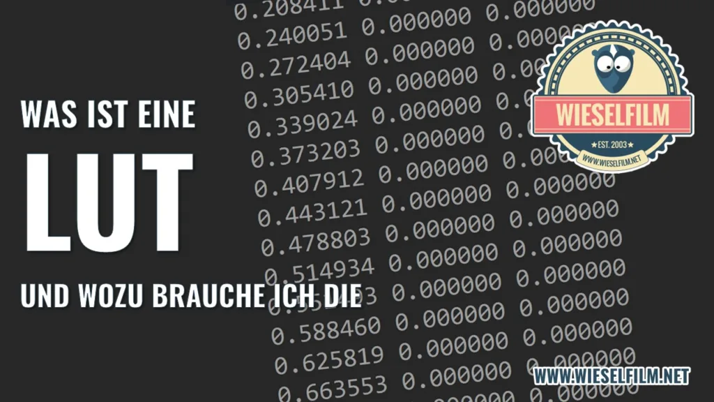 Was ist eine LUT und wozu brauche ich die?