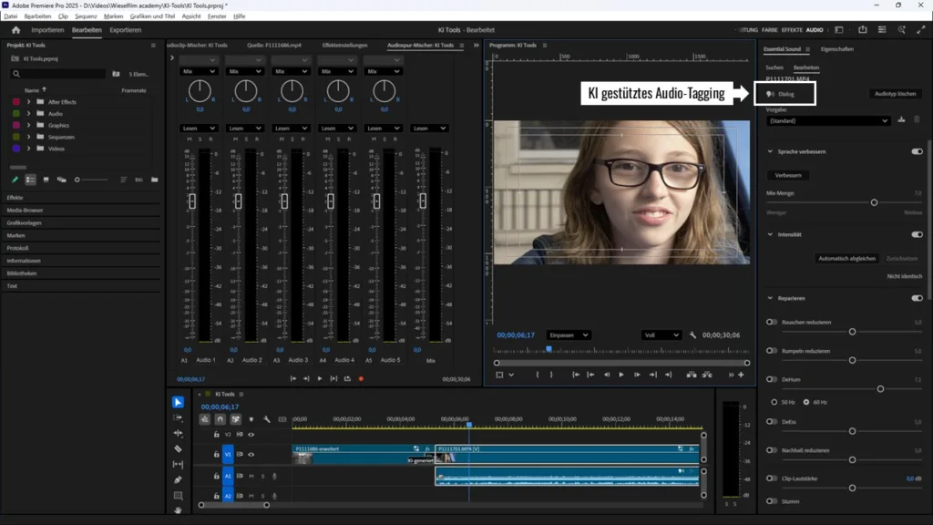 KI gestütztes Audio Tagging