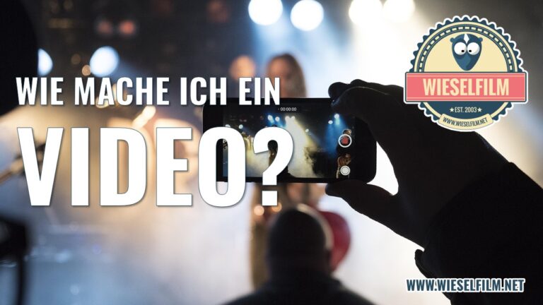 Wie mache ich ein Video?