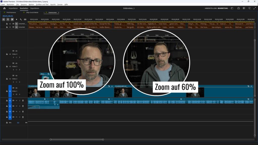 Perspektive wechseln mit Zoom